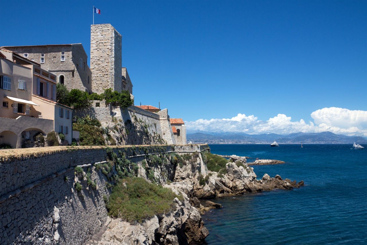 View from Antibes 