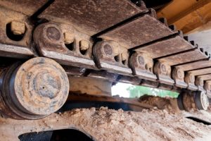 Mini excavator tracks