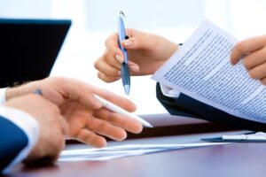 Une réunion d'entreprise
