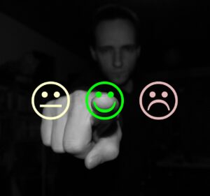 La satisfaction d'un client d'une entreprise