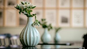 A vase