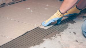 travaux maison carrelage