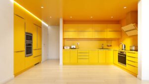 intérieur jaune