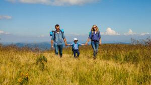 famille en voyage
