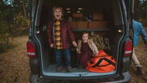 enfant en voyage